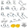Triton Products 26 pc. Pegboard Hook & Bin Assortment for 1/8 In. and 1/4 In. Pegboard 901